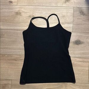 Beyond Yoga Black Fitted Camisole Tank